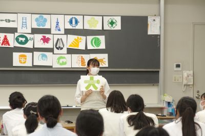 高１美術デザイン マークデザイン トキワ松学園中学校高等学校